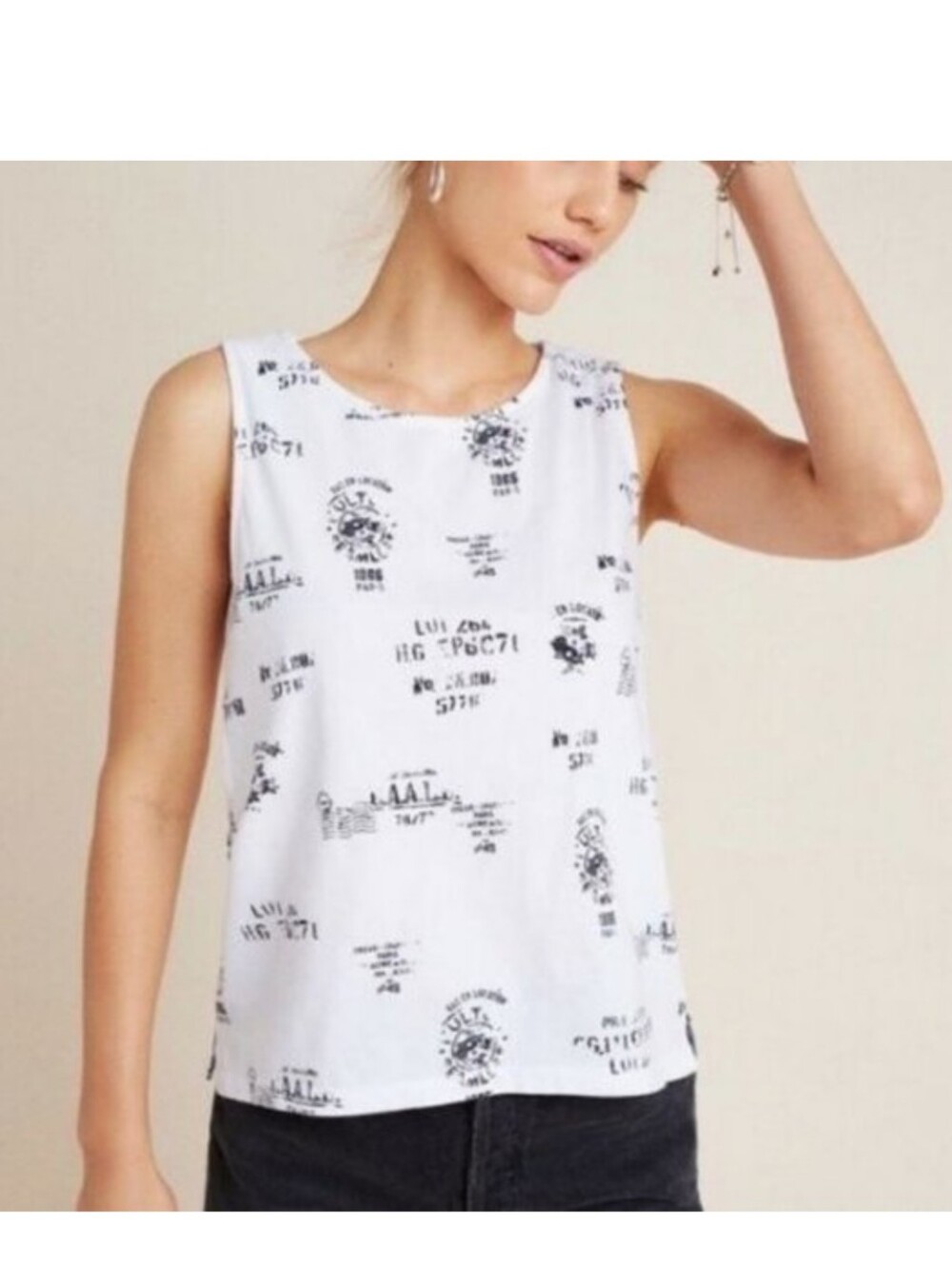 Anthropologie Avery Muscle Tank Top - Picture 2 of 8
